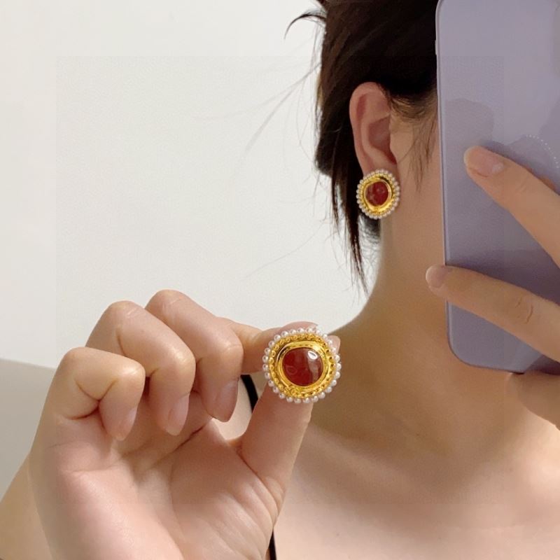 Ch*el earrings